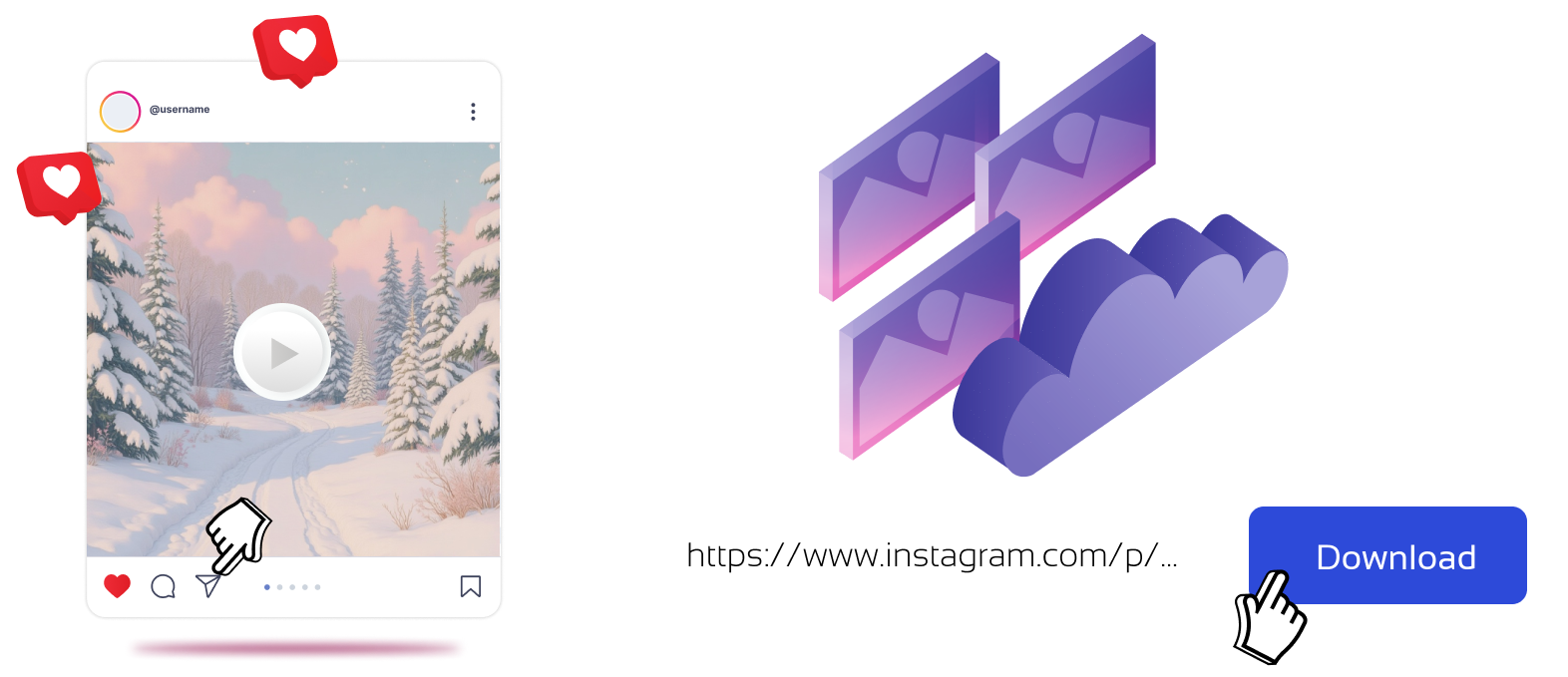 Pobieracz miniatur wideo z Instagrama